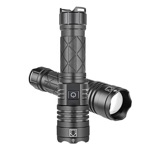 Nhà Máy Trực Tiếp 3000 Lumens Đèn Pin LED <span class=keywords><strong>Torch</strong></span> Ánh Sáng Pin Có Thể Sạc Lại Zoomable Đèn Pin Và <span class=keywords><strong>Torch</strong></span> Với Ngân Hàng Điện - Product Image 1