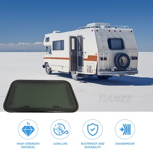 Fenêtre <span class=keywords><strong>coulissante</strong></span> convexe de marque TZ, remanufacturée, 762x508, pour camping-cars/caravanes/VR/voitures utilitaires, avec cadre en aluminium et verre trempé, homologuée DOT, garantie 1 an - Product Image 4