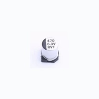 Condensateur au tantale SMD RVT0J471M0607 470uF 6.3V à montage en surface, composant électronique pour circuit imprimé