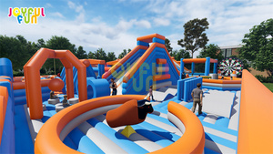 Usine en gros PVC gonflable <span class=keywords><strong>parc</strong></span> d'attractions pour enfants aire de jeux <span class=keywords><strong>parc</strong></span> à thème unisexe avec châteaux <span class=keywords><strong>parc</strong></span> à thème gonflable - Product Image 3