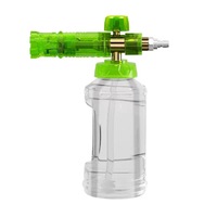 Nouveau canon à mousse pour lavage de voiture avec connecteur rapide 1/4'' et bouteille transparente