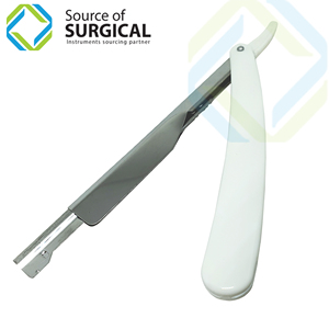 Maquinilla de afeitar recta ligera para barberos - Product Image 2