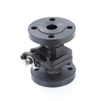 Vanne à boisseau sphérique à bride A105 150LB, en acier au carbone forgé, vanne pour applications pétrolières et gazières API 6D, OEM de haute qualité