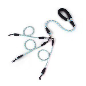 Correa Resistente para Tres Perros, Sin Enredos, 3 en 1, Correa <span class=keywords><strong>Triple</strong></span> para Mascotas, para Pasear Uno, Dos o Tres Perros o Gatos - Product Image 4