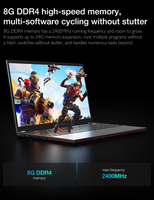 Ordinateurs portables moins chers RAM 8 Go 512 Go SSD 1 To Ordinateurs portables OEM Ordinateur portable fin 15.6 "1080P OEM ODM Ordinateurs portables Quad Core