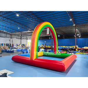 <span class=keywords><strong>Piscine</strong></span> gonflable en mousse portable arc-en-ciel pour les locations de fêtes d'enfants et les festivals, garantie <span class=keywords><strong>3</strong></span> ans - Product Image 2