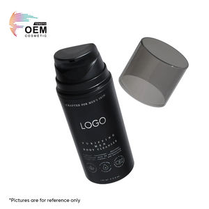 男性用スキンケア製造ショウガ根エキス抗しわ解毒毛穴プレミアムフェイスクレンザーにきび肌用 - Product Image 1