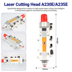 Tête <span class=keywords><strong>de</strong></span> découpe laser à fibre autofocus AU3TECH A235E 3000W, haute puissance 3D pour la découpe industrielle du métal, du bois et <span class=keywords><strong>de</strong></span> l'acrylique - Product Image 4