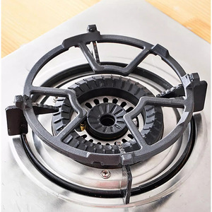 Support auxiliaire pour petit récipient de cuisinière à gaz, accessoires pour cuisinière à gaz, support de cuisinière en fonte, support universel antidérapant à 5 et 4 griffes pour casseroles. - Product Image 1