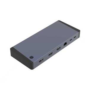 Thunderbolt 4 ドッキングステーション トリプルディスプレイ 4K60Hz デュアルDP 100W PD 10Gbps USB-C ハブ ギガビットイーサネットオーディオ搭載 - Product Image 3