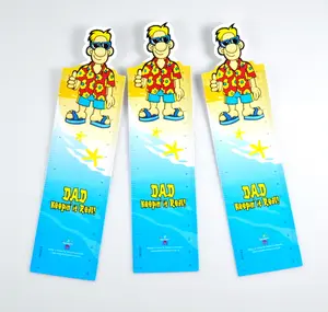 Hot sale Promotion full color printing cartoon shape cute pvc flexible ruler bookmark, student's plastic bookmark rulers