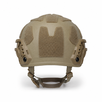 Casque tactique en matériau PE Aramid, couleur personnalisée, sangle simple, équipement de protection pour l'entraînement en plein air