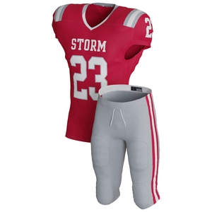 Amerikaans voetbaltenue en uniform sublimatiekleding voor voetballers - Product Image 2