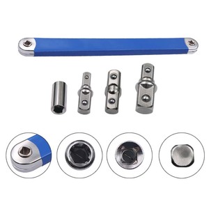 15 inç ofset uzatma anahtarı darbe cırcır anahtarı seti ile 1/<span class=keywords><strong>2</strong></span> "1/4" <span class=keywords><strong>3</strong></span>/8 "kare adaptörleri sürücü soket araba tamir için - Product Image 2