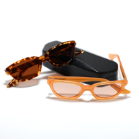 Lunettes de soleil en acétate 2026, lunettes de soleil de luxe uniques et classiques, lunettes de soleil vintage à monture petite et ronde, unisexes