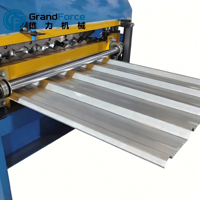 Machine de formage à froid de panneaux de toiture IBR personnalisés à grande vitesse pour une ligne de production complète de toitures de bâtiments en structure acier