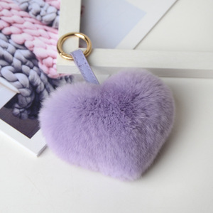 Nueva llegada Día de San Valentín Llavero de corazón de peluche Regalo del día de San Valentín - Product Image 6