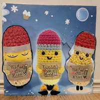 Jolie peluche crayon au crochet, cadeau artisanal positif, cadeau de remerciement et de rentrée scolaire pour les enseignants de maternelle