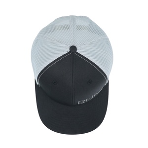 Gorra Trucker de Béisbol Negra de 6 Paneles con Malla y Bordado, Diseño Deportivo con Logotipo 3D para Actividades al Aire Libre como Ciclismo, Imagen Formal - Product Image 5