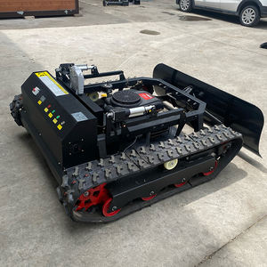 Tondeuse à <span class=keywords><strong>gazon</strong></span> télécommandée populaire tout-terrain - Adaptable à l'agriculture européenne avec certification CE pour les pentes en pente - Product Image 3