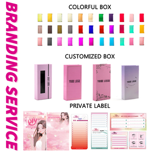 Nhãn Hiệu Riêng Lash Nguồn Cung Cấp 0.03 0.05 Matte Màu Đen Cá Nhân Lông Mi Mở Rộng Cashmere Lash Mở Rộng Lash Khay - Product Image 6