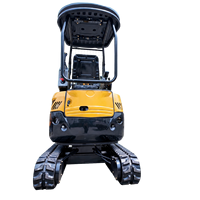 Mini-excavatrice compacte sur chenilles SY18 avec une longueur de 3250 mm pour les entrepreneurs en location d'équipements et la maintenance immobilière