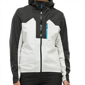 Veste de randonnée légère imperméable <span class=keywords><strong>coupe</strong></span>-<span class=keywords><strong>vent</strong></span> pour <span class=keywords><strong>femme</strong></span> 2.5L, veste de <span class=keywords><strong>pluie</strong></span> compressible en tissu extensible, logo OEM personnalisé, respirante, pour l'extérieur - Product Image 1