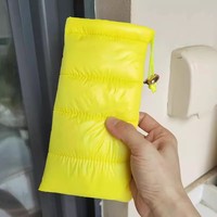 Nouvelle Housse de Protection Hivernale pour Téléphone à Motif Animalier, Isolation en Coton Anti-Gel 360°, Étui de Voyage