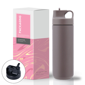 Tasses d'eau potable directes de qualité alimentaire en acier inoxydable 304 à double paroi isolation sous vide haute performance forme rectangulaire - Product Image 2
