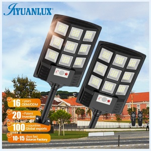 Lampione <span class=keywords><strong>Solare</strong></span> Impermeabile a Risparmio Energetico Tutto in Uno, Faretto LED <span class=keywords><strong>Solare</strong></span> per Esterni - Product Image 4