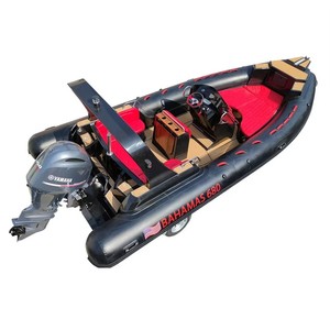 Vente flash : <span class=keywords><strong>bateau</strong></span> semi-rigide en fibre <span class=keywords><strong>de</strong></span> verre Hypalon <span class=keywords><strong>de</strong></span> 6,80 m (22 pieds) fabriqué à Taïwan avec moteur <span class=keywords><strong>de</strong></span> 150 CV - Product Image 5