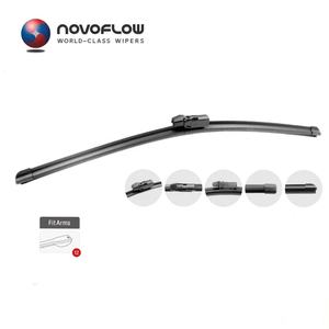 NOVOFLOW Kit spazzole tergicristallo anteriore per Ford Ecosport 2013 2014 2015 2016 <span class=keywords><strong>accessori</strong></span> auto in gomma naturale senza telaio - Product Image 4