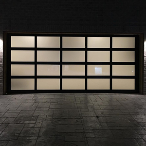 <span class=keywords><strong>Porte</strong></span> de <span class=keywords><strong>garage</strong></span> électrique en aluminium de taille standard, prix de gros OUNA, fiable et économique pour usage résidentiel - Product Image 3