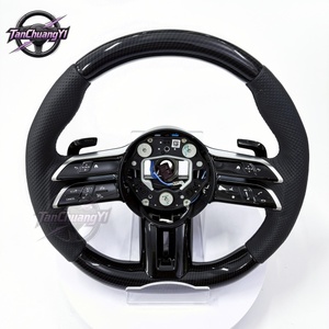 Volante de Fibra de Carbono Personalizado para Automóviles Benz AMG 202 AMG/2022 AMG, Gran Venta - Product Image 1