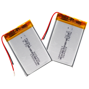 מותאם אישית 603450 1500mah 1200mah <span class=keywords><strong>3</strong></span>.7v ליתיום פולימר סוללה ליתיום יון נטענת תאי סוללות Lipo סוללות - Product Image 2