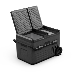 45L Control de temperatura dual a prueba de golpes 12V Refrigerador con energía solar Refrigerador móvil Uso en el <span class=keywords><strong>Hotel</strong></span> - Product Image 6