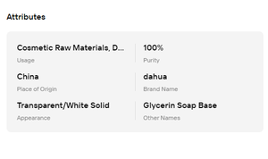 100% Purity Transparent White Glycerin Soap Base Solid Sodium for Handmade Soap Making - Product Image 6