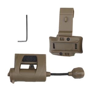 Energy Saving 4-Mode Tactical Helmet <b>Torch</b> Green Red IR <b>Laser</b> Lamp Accessory for Hunters - Product Image 6