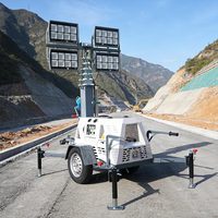 Langlebiger und Robuster Solar-Beleuchtungsturm zum Verkauf Mit Batteriespeicher Solar-Beleuchtungsturm zum Verkauf