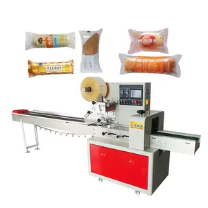 Spot wholesale automatic bread slicing and disposable packing machine