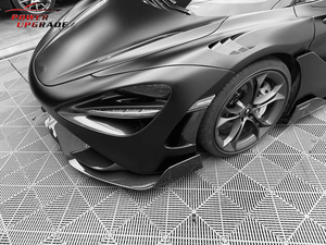 Kit de Carrocería para <span class=keywords><strong>Mclaren</strong></span> <span class=keywords><strong>720S</strong></span>, Actualización a 765LT, Parachoques Delanteros, Faldones Laterales, Alerón Trasero, Material CF+FRP - Product Image 2