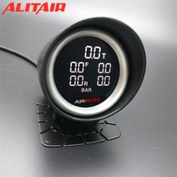 5 Display 52mm Pengukur Tekanan Udara Suspensi Udara Air Ride Digital Gauge Harga Bagus Kit Suspensi Udara Air Ride