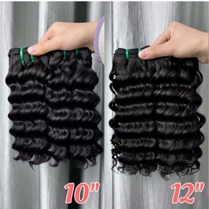 มัดผมมนุษย์แบบ100% ผมลอนลึกแบบมัดคู่สีธรรมชาติ - Product Image 2