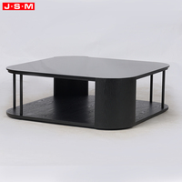 Table basse moderne de luxe italienne en verre trempé, design nordique, décoration intérieure personnalisée