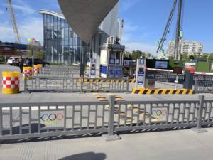 Мобильный городской барьер безопасности дорожного движения, ограждение для дорожного движения, ограждение для ограждения, ограждение из цинковой стали, муниципальное ограждение от мобильного ограждения - Product Image 6