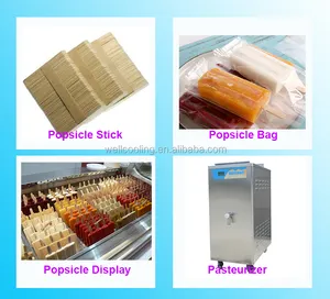Machine de fabrication de popsicle Machine à popsicle à glace italienne commerciale Pops Ice-Cream