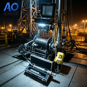 Cámara de video para pozos Wellbore, resistente al agua <span class=keywords><strong>salina</strong></span>, cable de 500 m de alta resistencia, contador electrónico de profundidad de alta precisión para mantenimiento de pozos de agua - Product Image 4