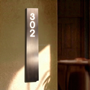 <span class=keywords><strong>ป้าย</strong></span>ประตูดีไซน์ทันสมัย 2025NEW DSYMBOL สำหรับสำนักงาน โรงแรม อพาร์ทเมนท์ <span class=keywords><strong>ป้าย</strong></span>ชื่อและหมายเลขสำหรับอพาร์ทเมนท์ พร้อมกริ่งอัจฉริยะอิเล็กทรอนิกส์ - Product Image 5
