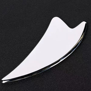 5 pièces couteau fascial grattoir musculaire des tissus profonds guasha ensemble d'outils outil de <span class=keywords><strong>massage</strong></span> en fer acier inoxydable Gua sha masseur fascial musculaire - Product Image 4
