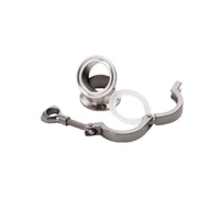 Conector Sanitario Tri-Clover 304, Abrazadera para Tubería, Juego de Férulas TC, para Maquinaria de Procesamiento de Alimentos